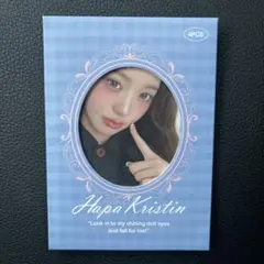 Hapa Kristin ハパクリスティン IVE ウォニョン トレカ 4枚