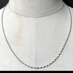 シルバー925 ロロチェーン シルバーチェーン 約45cm 燻しあり 