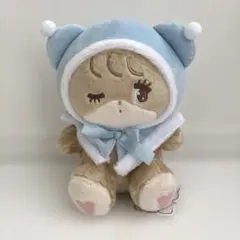 mikko Lil ala mode おめかし ポンチョぬいぐるみ ラテ