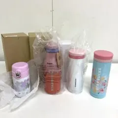C89-10 スターバックス　ステンレスボトル　4点まとめ