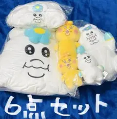 んぽちゃむ きみまろ ぬいぐるみ ティッシュボックス まとめ売り 6点セット