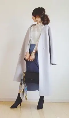 BEAUTY&YOUTH ビーバータッチカラーレスコート ノーカラーコート