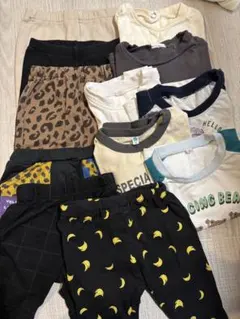 ベビー服 Tシャツ・ズボンセット　80サイズ　ブリーズ、西松屋