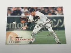 【銀箔サインカード】坂本勇人BBM 2025 1st 読売ジャイアンツ 巨人