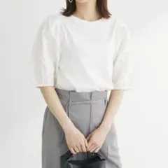 SUGARSPOON フハクドットスリーブTEE OffWhite オフホワイトのサムネイル