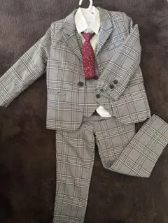 子供用スーツセット120cm ネクタイ付き
