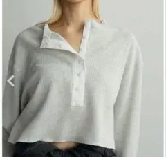 anuke Waffle Henley Tops トゥデイフル　完売商品のサムネイル