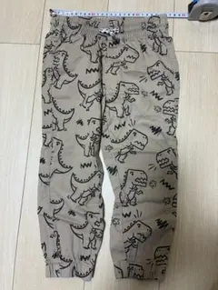 H&M 2-3y 恐竜柄　ズボン　パンツ