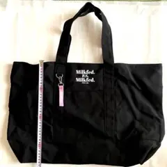 [新品未使用] Milkfed. ブラックトートバッグ（付録本）