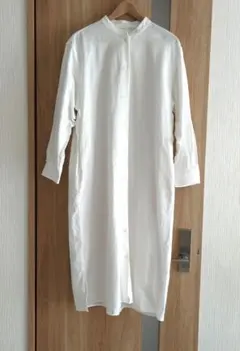 無印・シャツワンピース