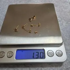 あ*3様 K18 ピアス、ペンダントトップ 全て石取れ