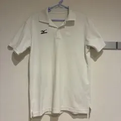 MIZUNO ポロシャツ ホワイト　Mサイズ　テニスウエア