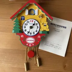 ミキハウス MIKI HOUSE 鳩時計 掛け時計 レア 希少 - メルカリ