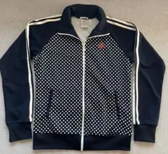 adidas CLIMLITE ドット柄ジャージジャケット　M