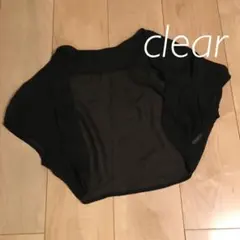 clear（clear premium）☆シアー素材パーティーボレロ／ブラック