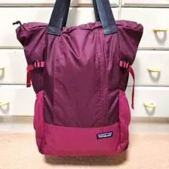 美品】Patagonia トートバッグ リュック 2way エンジ パープル - メルカリ