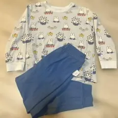ミッフィープリントUNIQLO長袖パジャマセット