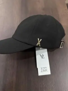 VARZAR キャップ ブラック　ゴールド