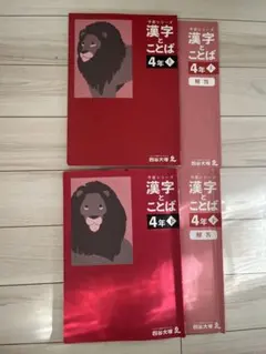 四谷大塚　予習シリーズ（漢字とことば・演習問題集 国語 4年セット）全10冊 四谷大塚 予習シリーズ 国語 4年生 演習問題集・漢字 ことば 上セット