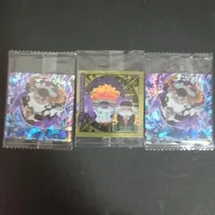 ONE PIECE シール ジェイガルシア・サターン聖 3枚セット