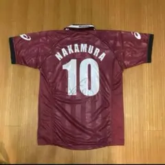 サッカーレア品　レッジーナ(中村俊輔)VS横浜マリノス　直筆サイン記念シャツ 10291535_653dfd26b417d.jpg