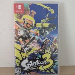 美品　Switch スプラトゥーン3　ニンテンドー　スイッチ　スプラ
