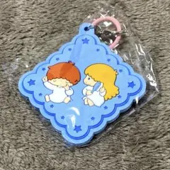 リトルツインスターズ レトロムーン めじるしラバーチャーム ちょっとのんびり！