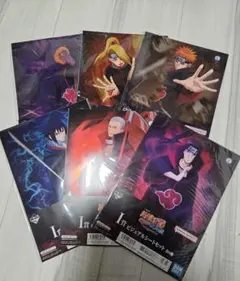 NARUTO 一番くじ ビジュアルシート ノート セット 全10種類 - メルカリ