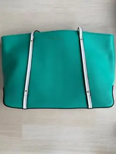 [新品]　ターコイズハンドバッグ　サマンサタバサ