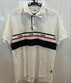 ellesse ポロシャツ ホワイト 紺色のサムネイル