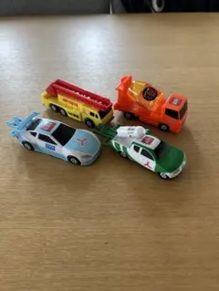 ミニカー 4台セット 三ツ矢サイダーコラボ