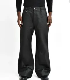 asapmode Stacked Oil Coating Pants M