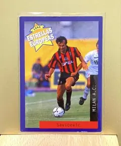 パニーニ デヤンサビチェビッチ ACミラン ESTRELLAS EUROPEAS