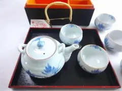 有田焼 西峰作 急須 湯呑み5客セット 葡萄柄 - メルカリ