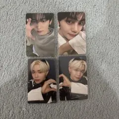 ZEROBASEONE ZB1 テレ ギュビン ユジン トレカ　4枚セット