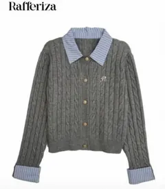 SHEIN EMERY ROSE ニットセーター カーディガン　XSサイズ