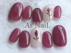 オーダーチップ バラネイル ボルドー ワンカラーチップ ベースチップ種類豊富です