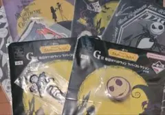 ディズニー 一番くじ ナイトメア・ビフォア・クリスマス クリアファイル 6点