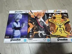 Grandista フィギュア 3体セット キルア　黒崎一護　NARUTO