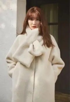 ジャケット・アウター Herlipto Elise Boucle Peplum Coat 新作アウター3stylings🧥🍂 もうすぐアウターが主役の季節🤎 秋冬も