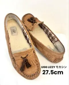 【27.5cm】UGG LIZZY モカシン タッセル付き フラット シューズ