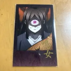鳴女　鬼滅の刃　お楽しみくじ　チェキ風ブロマイド　ダイニング　無限城編