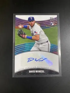 topps mlb オート　davis wendzel 500シリ