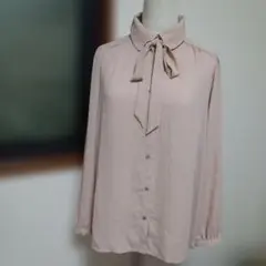 ハニーズ☆ブラウス☆長袖☆ベージュ☆リボン付き☆のサムネイル