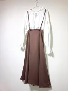 【新品試着のみ】GU★ジーユー Aラインロングスカート2way