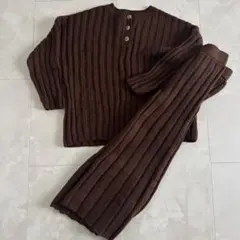 ZARAKIDS リブ編み セーターとパンツセット 8サイズ