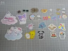 シール おすそ分け シール交換 おはじきシール、ぷっくりシール、フレークシール