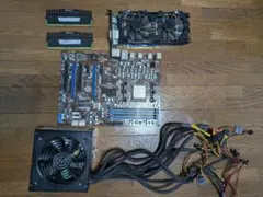 Core i7 3770K+ASUS P8Z77V+750W電源+GTX660等 - メルカリ