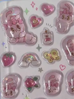 【正規品】エスターバニー　うるちゅるポップシール