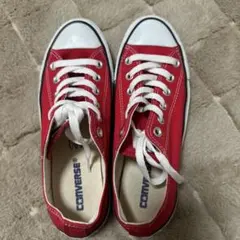 converse 赤　24.5cm